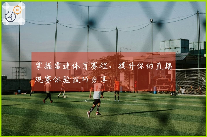 掌握雷速体育赛程，提升你的直播观赛体验技巧分享